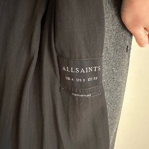 Allsaints LENI COAT US0 Grey